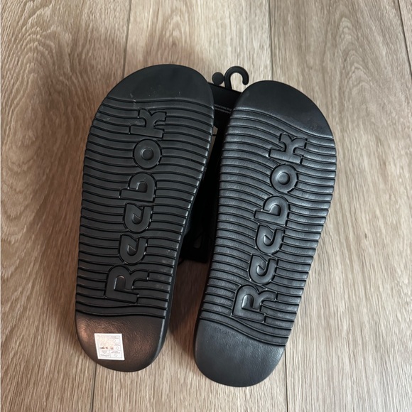 NWT Reebok Red and Black Slide Sandals (Sizes: 8,9,10) main image 2